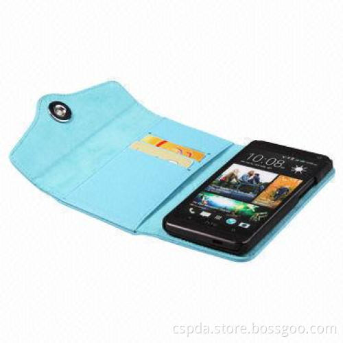 2013 Wallet Book Folio Mobile Phone Cases for HTC One M7, OEM and ODM Orders Welcomed
